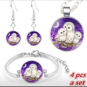 New Owl Jewelry Set